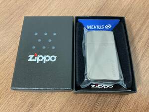 大G「20433」ZIPPO ジッポ　MEVIUS メビウス　スリム　美品　火花◯　アーマースリム