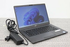 N1円♪【i5第8世代】DELL / Latitude 7300 / CPU：core i5-8265U@1.60GHz / メモリ：8GB / SSD：256GB / Windows11 Home