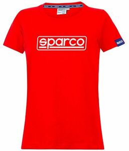 SPARCO（スパルコ） Tシャツ LADY FRAME レッド 女性用 Mサイズ