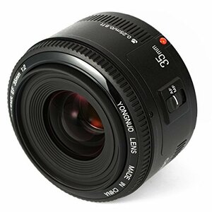 YONGNUO Canon YN35mm F2 単焦点レンズ キャノン EFマウント フルサイズ対 (中古品)