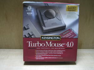稀少美品　KENSINGTON製 Turbo Mouse 4.0 パッケージ System6.0以降System7対応