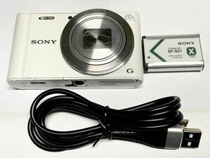 SONY サイバーショット DSC-WX350/W（ホワイト）動作美品