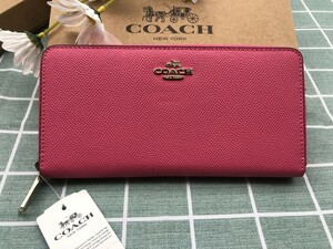 コーチ COACH 財布 長財布 レディース 新品未使用 ブランド 誕生日 ギフト プレゼント ロゴ シグネチャー 贈り物 ウォレット レザー C221