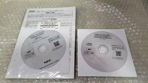 SA2 取説付 NEC Windows10 2枚組 Ｍ****/E-4 Ｍ****/B-4 アプリケーションディスク PowerDVD