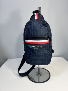 TOMMY HILFIGER トミー ヒルフィガー 斜め掛け ショルダー バッグ USED 中古 R604