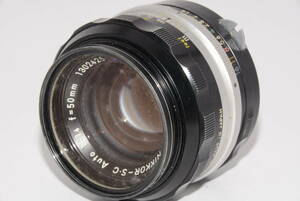 【外観並級】Nikon ニコン NIKKOR-S.C Auto 50mm F1.4 　#b1315