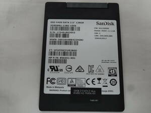★SanDisk SSD 2.5インチ 128GB×1台 健康状態『正常』！★②