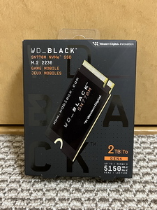 【2230】WD_Black SN770M 2TB WDS200T3X0G WESTERN DIGITAL【NVMe SSD M.2】【未使用】【送料無料】