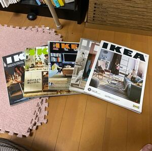 IKEA 歴代カタログ　六冊