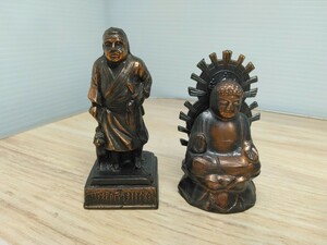 当時物　レトロ　西郷隆盛　西郷南州像　奈良　大佛像　飾り物　置物　仏像　仏教美術　古美術品　オブジェ　Q