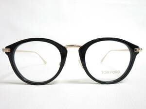 12490◆TOMFORD トムフォード TF5497 001 48□22 145 クリアーデモレンズ サングラス MADE IN ITALY 中古 USED