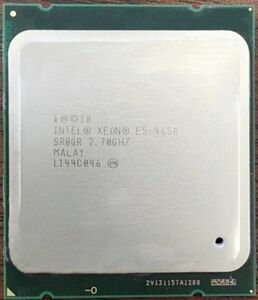 2個セット Intel Xeon E5-4650 SR0JH 8C 2.7GHz 20MB 130W LGA2011 DDR3-1600