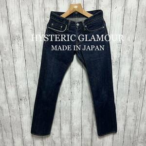 美品！HYSTERIC GLAMOUR セルビッチローライズデニム！日本製！赤耳