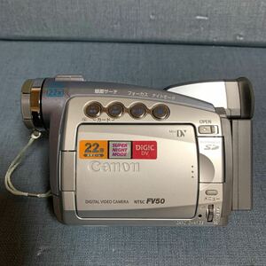 Canon キャノンデジタルビデオカメラ NTSC FV50