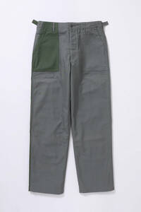 ENGINEERED GARMENTS エンジニアド ガーメンツ WORKADAY - Fatigue Pant - Sateen / Combo Grey（M） 未使用品