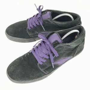 GRAVIS/グラビス★RECON MID BLACK/ローカットスニーカー【28.0/黒×紫】◆C-84