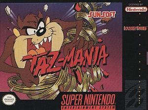 海外限定版 海外版 スーファミ タズマニア Taz-Mania SNES