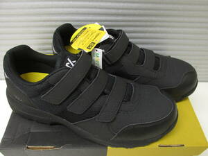 ◆ テクシーワークス WX-0002 アシックス商事 27.5cm EEE 黒 安全靴 作業靴 プロテクティブ スニーカー シューズ 靴 /6646SA-H