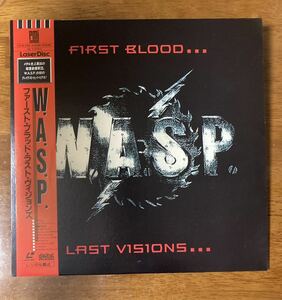 〓★KISS METALLICA W.A.S.P.★〓 ジャンク品　レーザーディスク　4枚セット