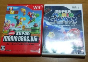 【Wii】 New スーパーマリオブラザーズ Wii&スーパーマリオギャラクシー★