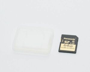 Panasonic 64GB　SDXCカード　SDカード RP-SDUC64G　中古