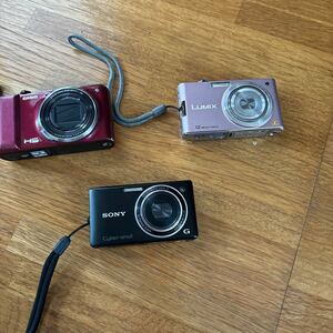 デジタルカメラ CASIO コンパクトデジタルカメラ SONY Panasonic まとめ売り