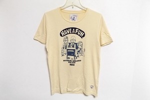 Z9726： soccer junky×JUNred（サッカージャンキー×ジュンレッド）コラボTシャツ/BEG/M:3