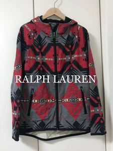 LAUREN active ラルフローレン　RALPH LAUREN ネイティブ柄　パーカー ジャケット　ブルゾン　XS