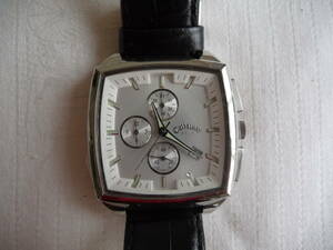 USキャロウェイ タイムピース 腕時計 角型クロノ白 新品未使用品 