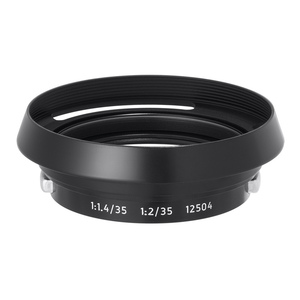 LIGHT LENS LAB レンズフード Ｌ-12504 UVフィルター付き ブラックペイント