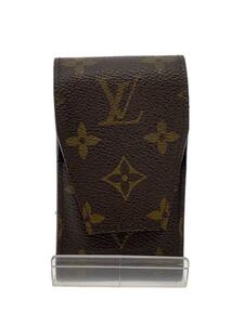 LOUIS VUITTON◆エテュイ・シガレット_モノグラム・キャンバス_BRW/-/BRW/レディース