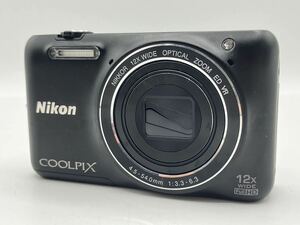 24000 Nikon ニコン COOLPIX クールピクス S6600 12xWIDE FullHD NIKKOR 4.5-54.0mm 1:3.3-6.3 コンパクトカメラ デジカメ 現状品 中古