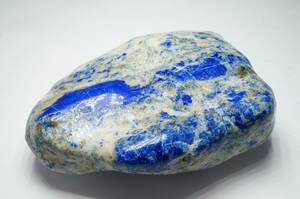 【即決特別価格！早い者勝ちです！】希少!昔の在庫なので上質品!藍色が綺麗な上質アフガニスタン産ラピスラズリ（ラピス）特大原石/1280g