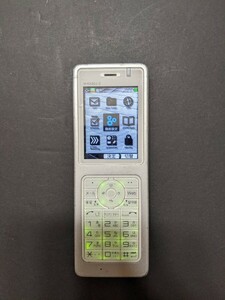 IY1235 WILLCOM/Y!mobile WX330J-Z 日本無線 PHS/院内無線/構内無線 簡易動作確認＆簡易清掃＆初期化OK 送料無料 現状品 一応JUNK
