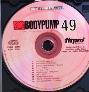 ボディパンプ 49 CD LESMILLS BODYPUMP レスミルズ