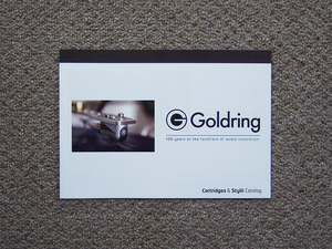 【カタログのみ】Goldring ゴールドリング 2015.09 検 Legacy Elite Eloica 2500 2300 2100 1042 1006 Elektra Elan カートリッジ MC IM MM