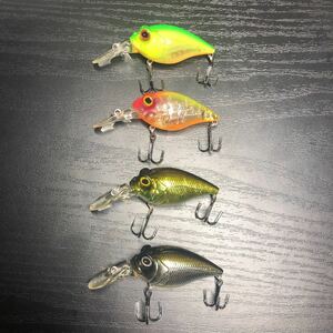 【保管品・中古品】Megabass/メガバス MR-X GRIFFON MR-Xグリフォン(45mm・1/4oz) 4色セット 検索:伊東由樹 ミッドクランク 人気カラー