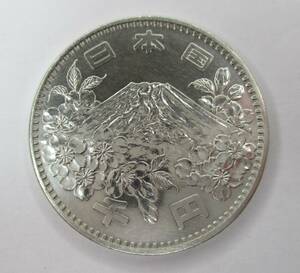 M-713　東京オリンピック1964年　記念1000円硬貨　極美品　