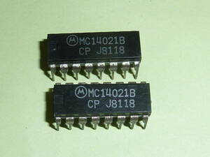 モトローラ MC14021 　 8-bit Shift Register　２個　未使用