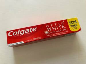 即決！新品 Colgate OPTIC WHITE★歯磨き粉 コルゲイト コルゲート オプティック ホワイト PMTC オーラルケア ホワイトニング　アメリカ