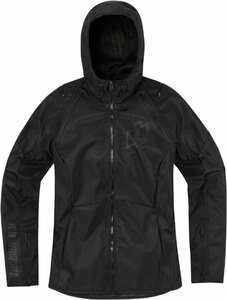 XLサイズ - ブラック - ICON 女性用 エアーフォーム ジャケット