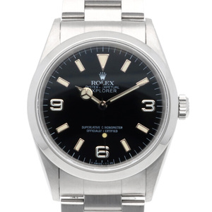 ロレックス エクスプローラー1 腕時計 時計 ステンレススチール 14270 自動巻き メンズ 1年保証 ROLEX 中古 美品
