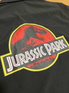 送料無料 Lサイズ【新品未使用】JURASSIC PARK ジュラシック・パーク 映画シャツ スピルバーグ