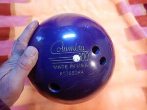 ボウリング玉　ボール　Columbia 300 8T705284 女性　米国製　4.5KG USA コロンビア　SPECTRUM/R