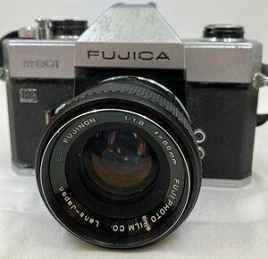 FUJICA フジカ ST801 一眼レフ フィルムカメラ EBC FUJINON 1:1.8 f=55mm TAMRON 1:3.5 70-150mm レンズ 2本 シャッターOK fah 2B006