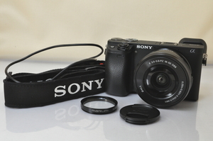 ★★極上品 SONY α6400 ILCE-6400 + PZ 16-50mm Lens♪♪#5556EX