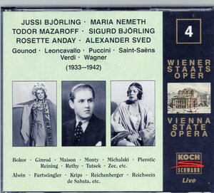 Edition WINNER STAATSOPER LIVE Vol.4/S.BJORLING