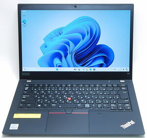 LENOVO ThinkPad T14 第10世代 16GB Core i5 10310U 1.70GHz NVMe SSD512GB フルHD 14インチ Office 2021 無線 カメラ Win 11 Pro 64bit