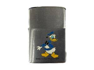 zippo (ジッポー) 1976年製 ドナルドダック ディズニー WALT DISNEY ビンテージ オイルライター シルバー 雑貨/009