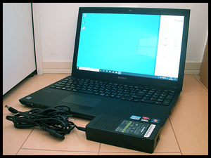 ○オフィス☆Core i5☆4G☆500G☆15.5インチ☆SONY VAIO VPCSE19FJ★Win10 MSOffice2013○